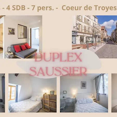 Duplex Saussier- Centre Historique - Ideal Groupe *