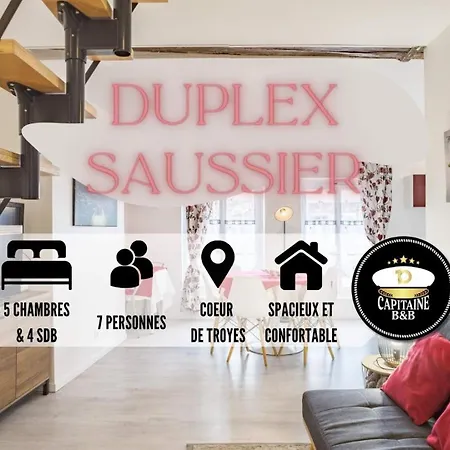 Lejlighed Duplex Saussier- Centre Historique - Ideal Groupe